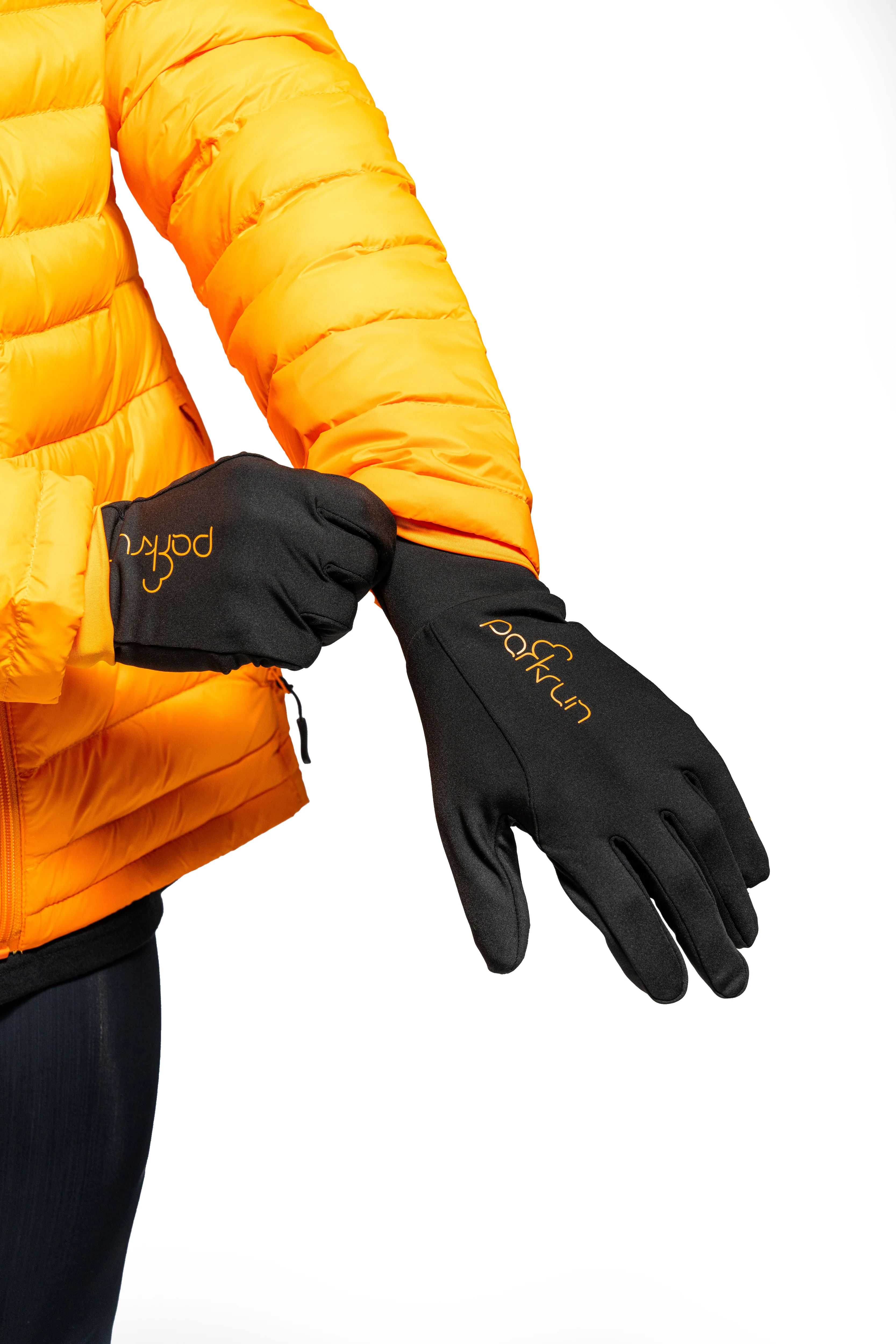 parkrun Premium Gloves (BLACK) - Image 3
