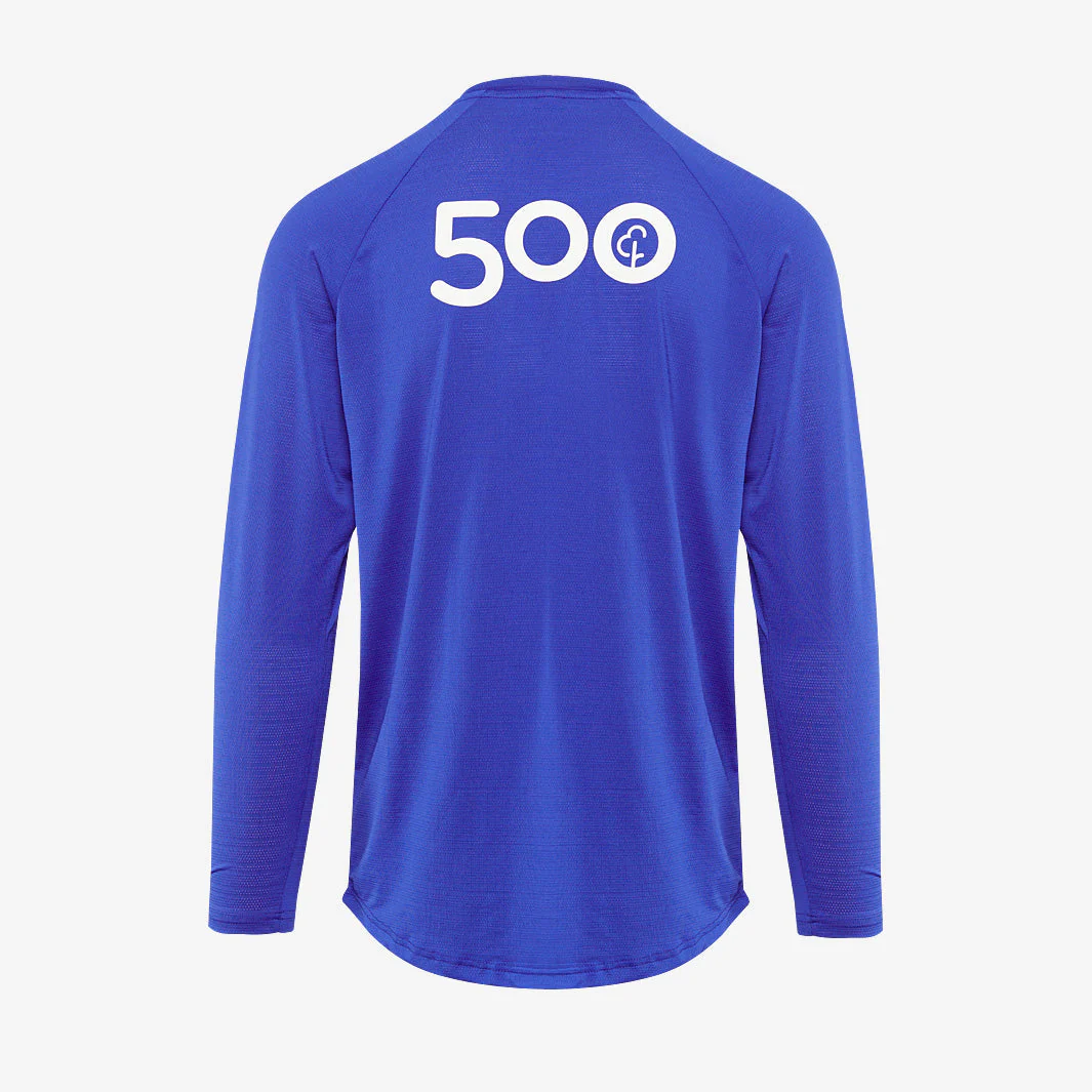 parkrun Milestone Men's Long Sleeve Shirt 500 - Blue