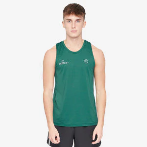 parkrun Milestone Men's Singlet 250 - Green - Image 2
