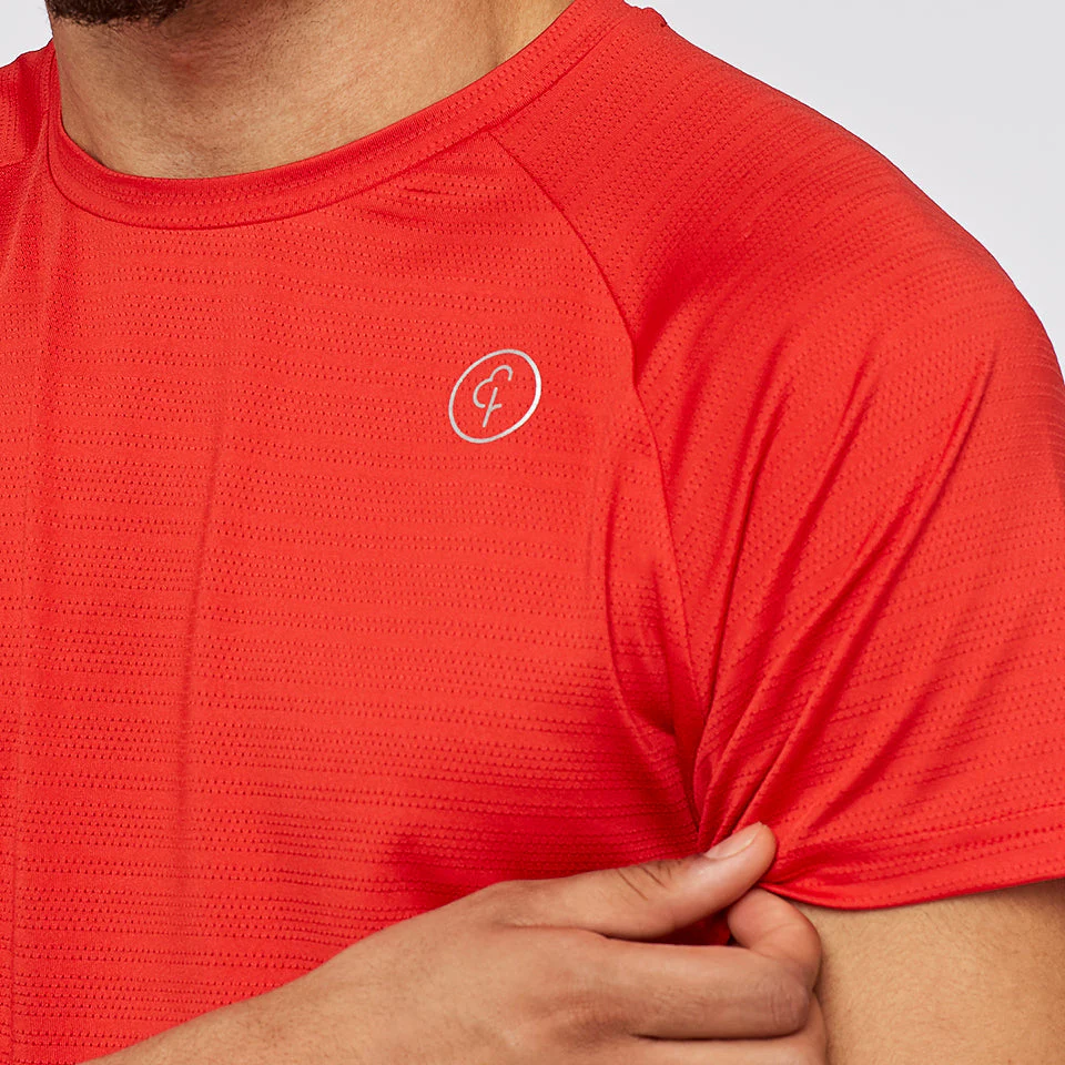 parkrun Milestone Men's T-Shirt 50 - Red - Image 5