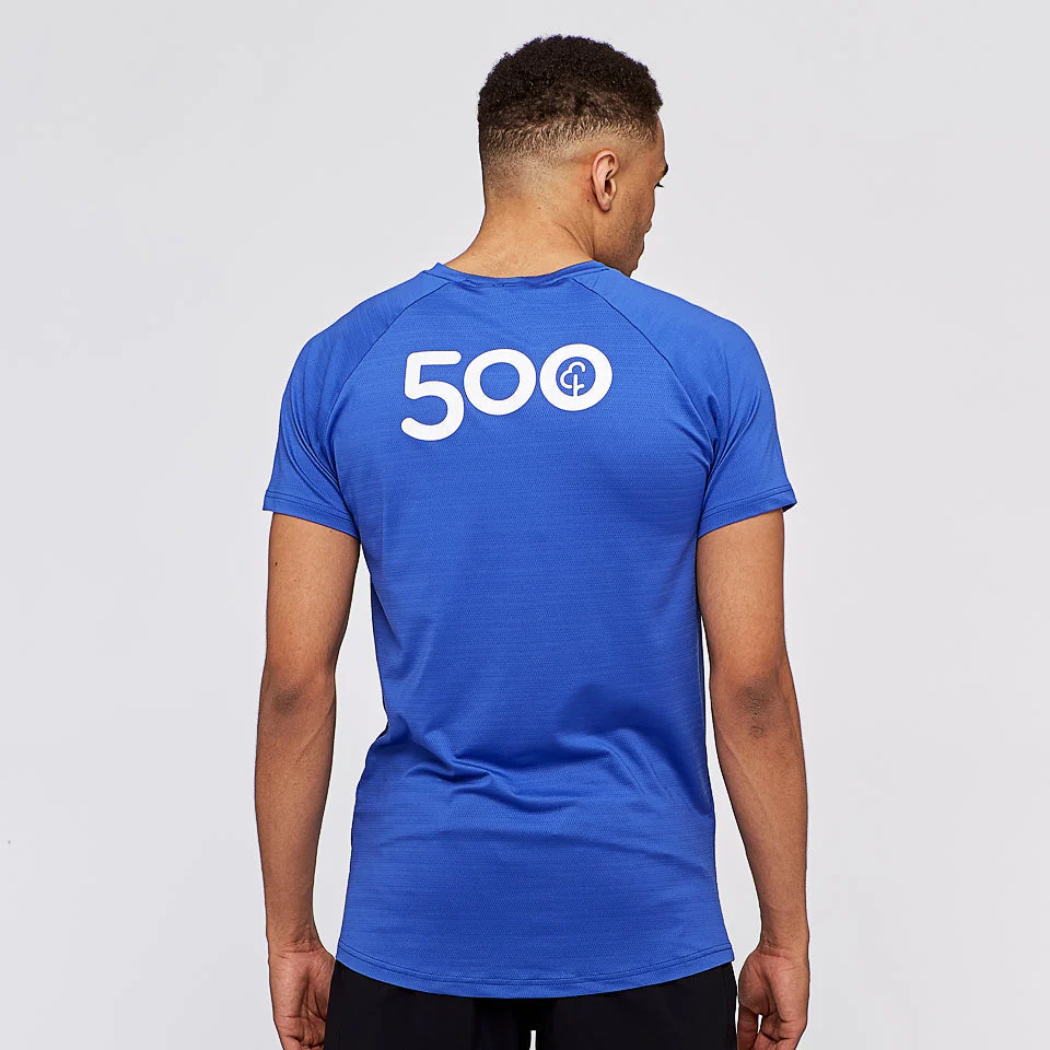 parkrun Milestone Men's T-Shirt 500 - Blue - Image 3