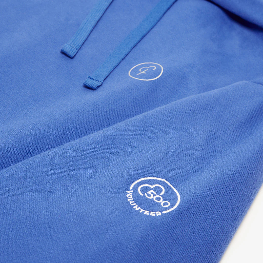 Men's volunteer blue 500 hoodie - Image 2