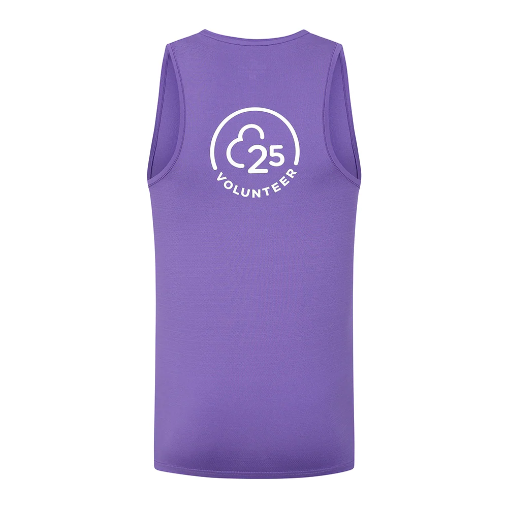 parkrun Milestone Men's Volunteer Singlet 25