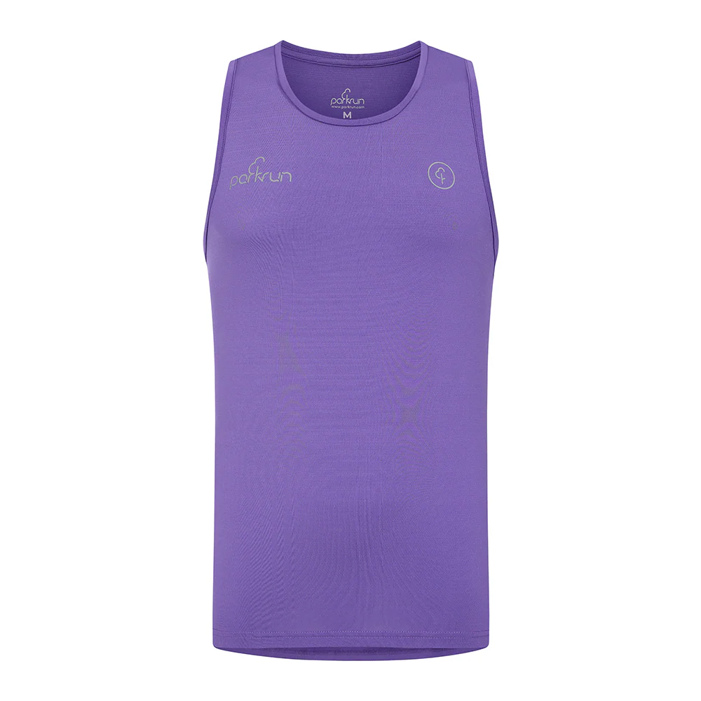 parkrun Milestone Men's Volunteer Singlet 25 - Image 2