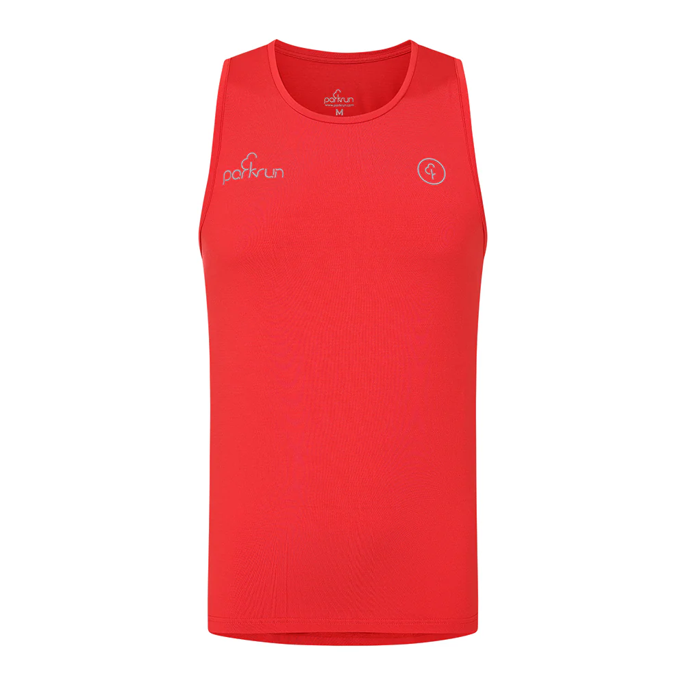 parkrun Milestone Men's Volunteer Singlet 50 - Image 2