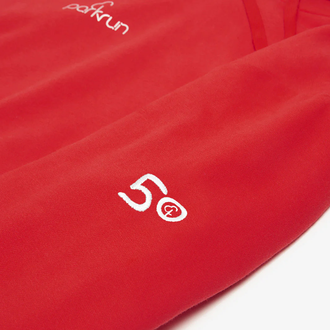 Women's red 50 hoodie - Image 2