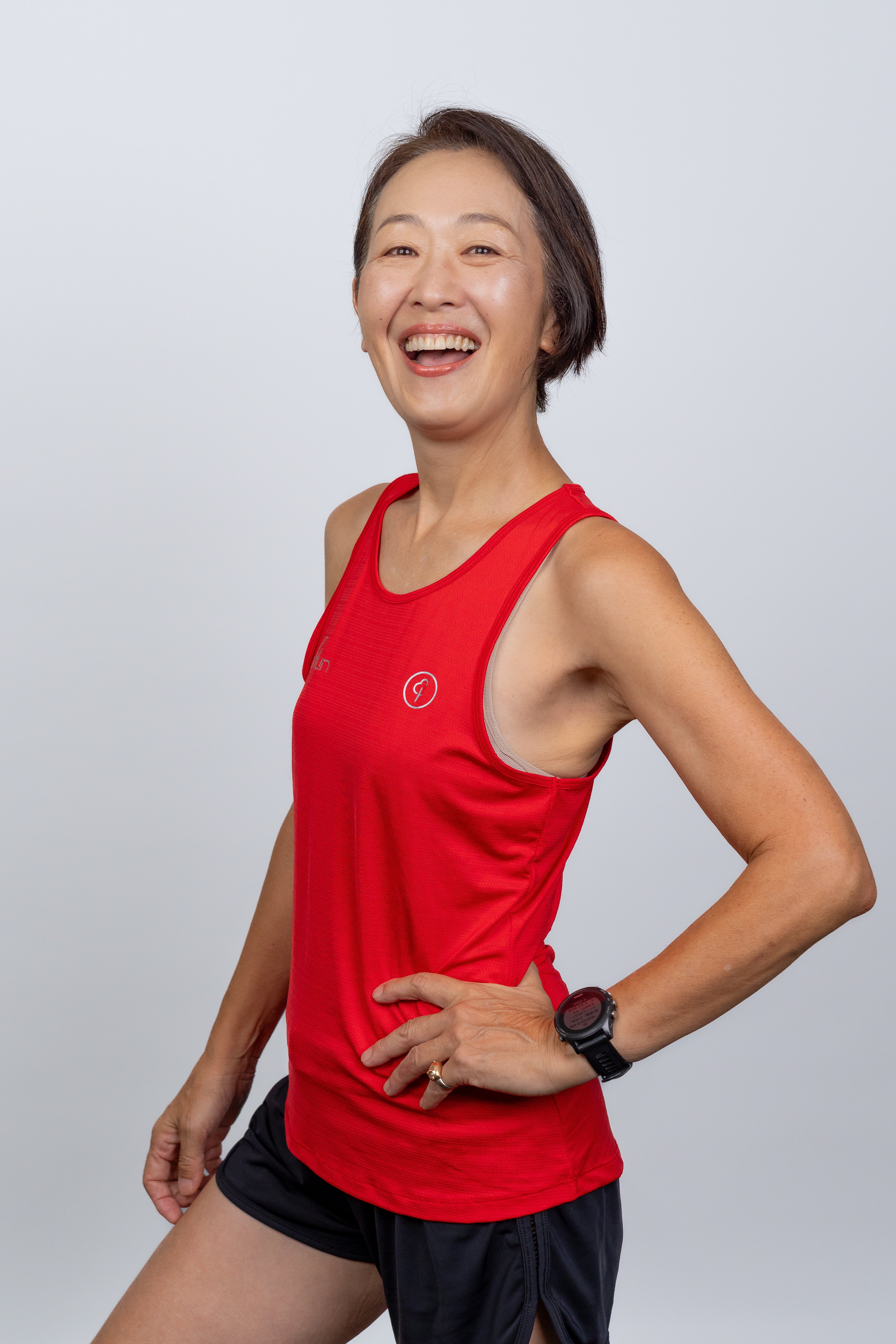 parkrun Milestone Women's Singlet 50 - Red - Image 4