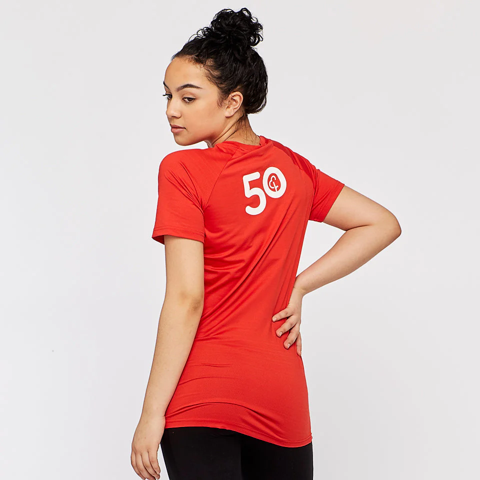 parkrun Milestone Women's T-Shirt 50 - Red - Image 3