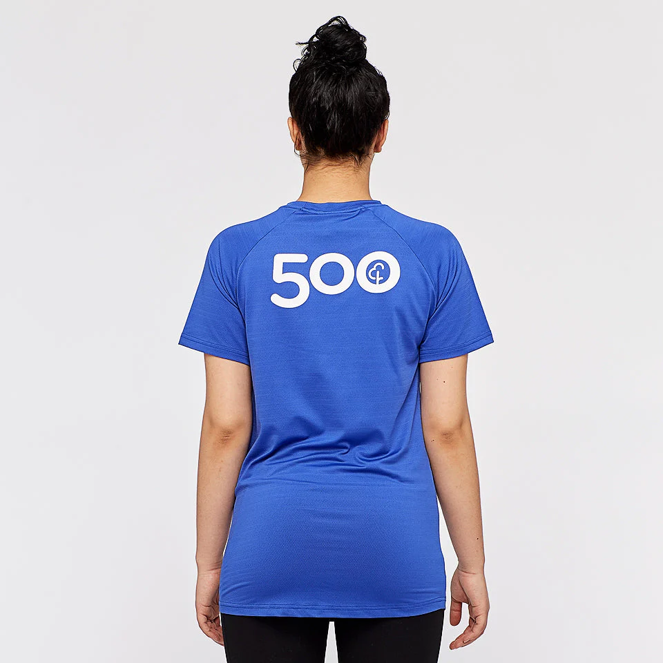 parkrun Milestone Women's T-Shirt 500 - Blue - Image 2