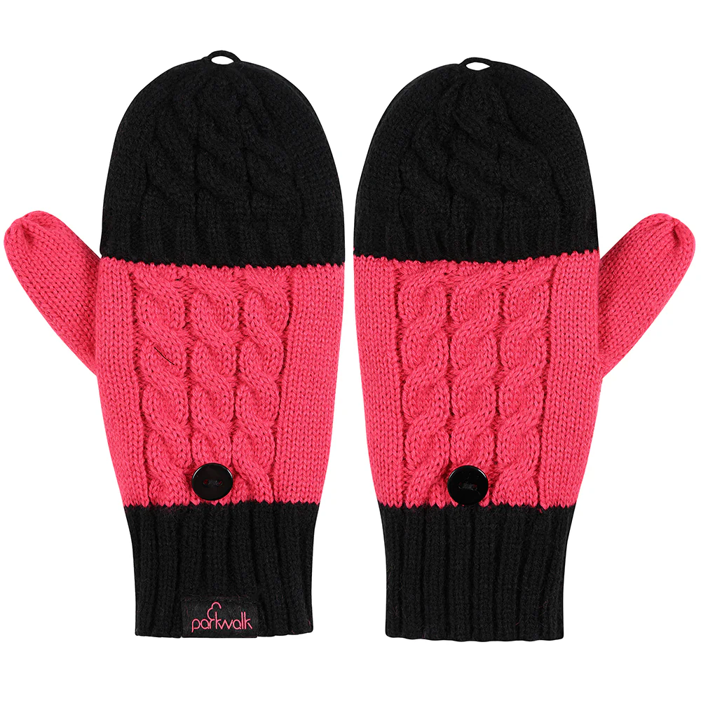 parkwalk Knitted Beanie and Mitten/Glove Set - Image 2